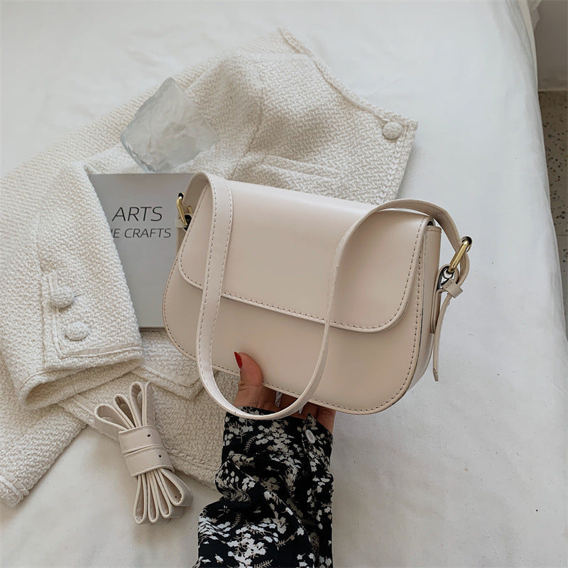 Eldborg | Elegante Schultertasche in gedämpftem Nude-Ton
