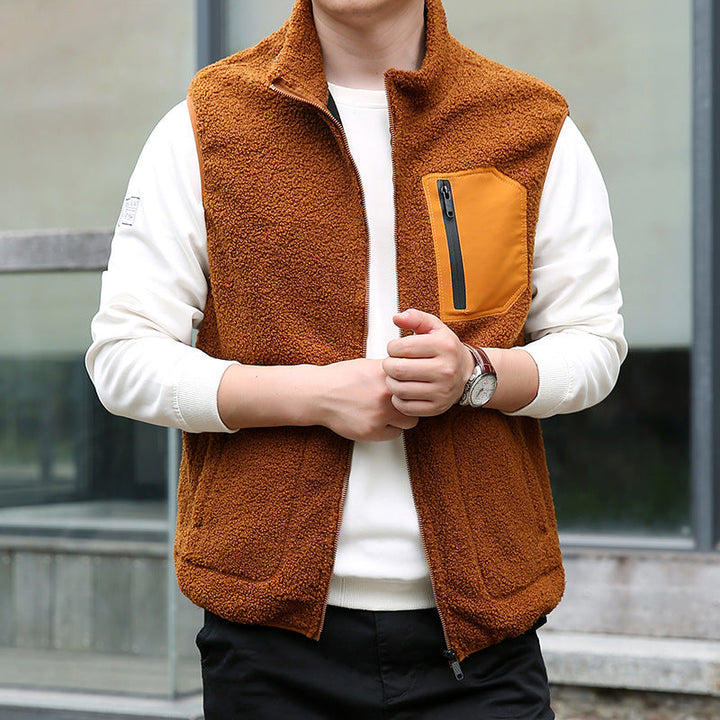 Herrenweste mit Taschen