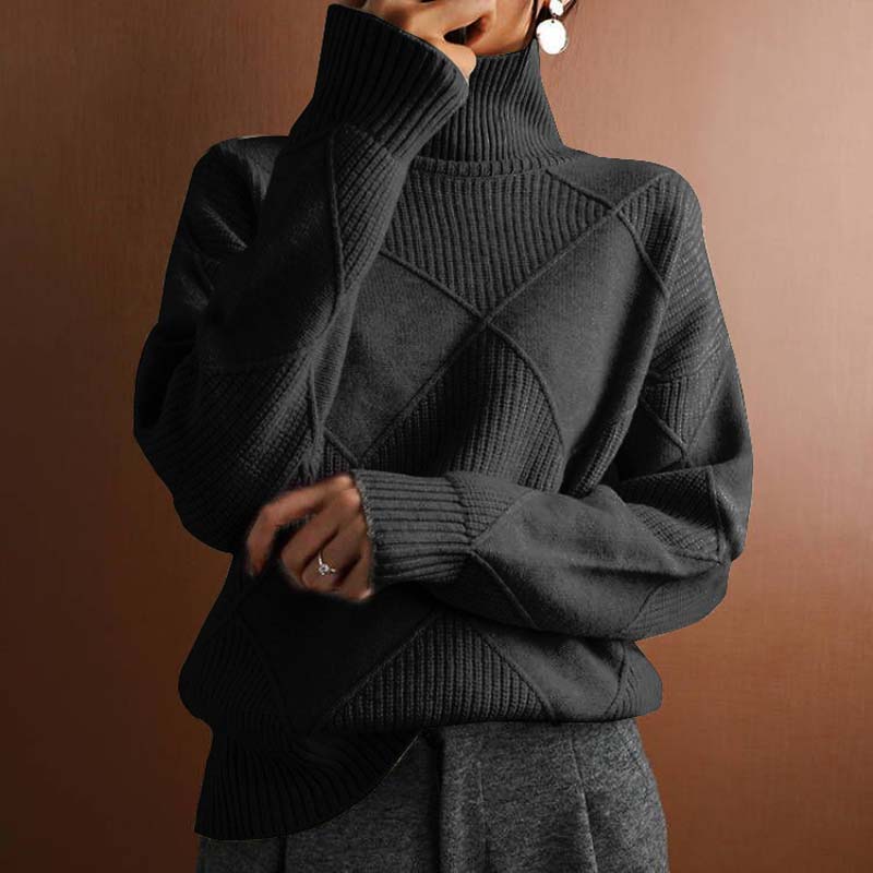 Charlotte – Schicker High-Neck Pullover