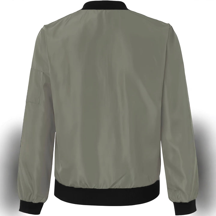 Blouson bomber pour femme avec poches pratiques et fermeture éclair
