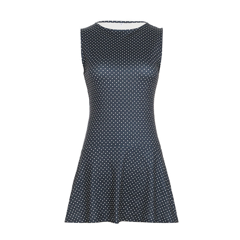 Jane | Gepunktetes Minikleid