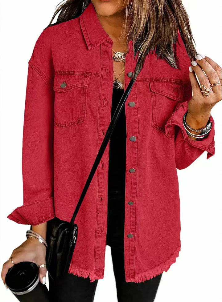 Roxane™ - Klassische Alltags-Jeansjacke
