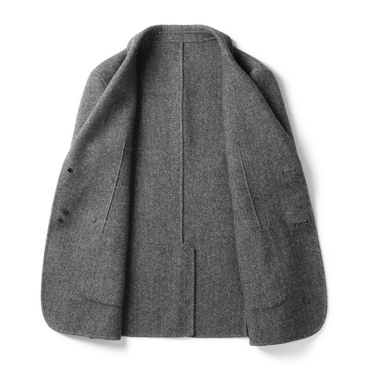 Herrenblazer mit Knöpfen und Taschen