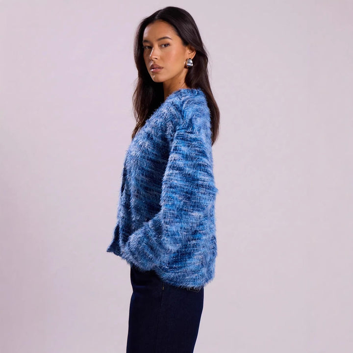 Damen Oversized Langarmpullover