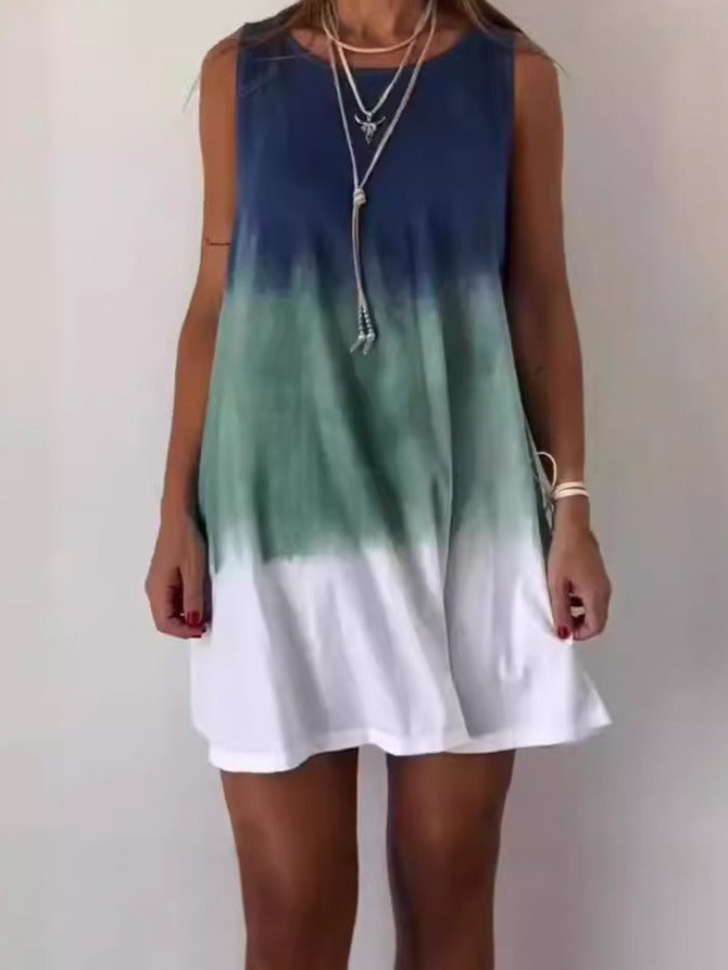 Vionette - Lässiges Gradient Kleid