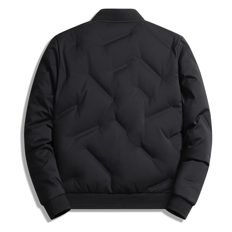 Herren Langarm Pufferjacke mit Taschen