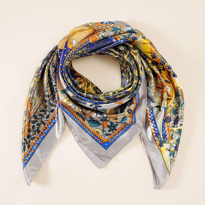 Damen Schal mit Blumenmuster