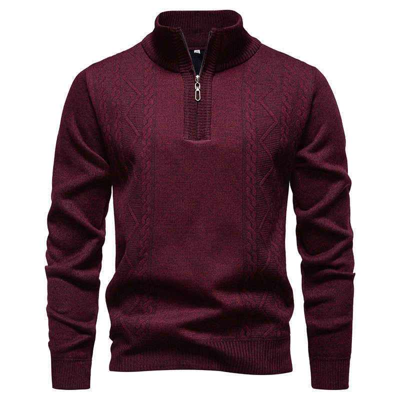 Herren Pullover mit Reißverschluss