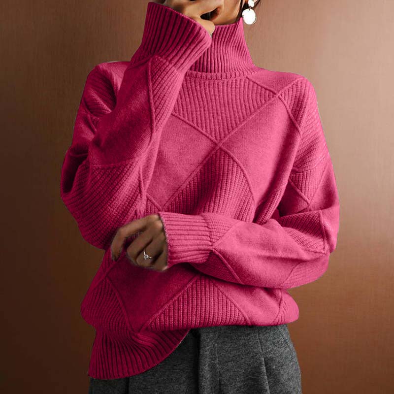 Charlotte – Schicker High-Neck Pullover