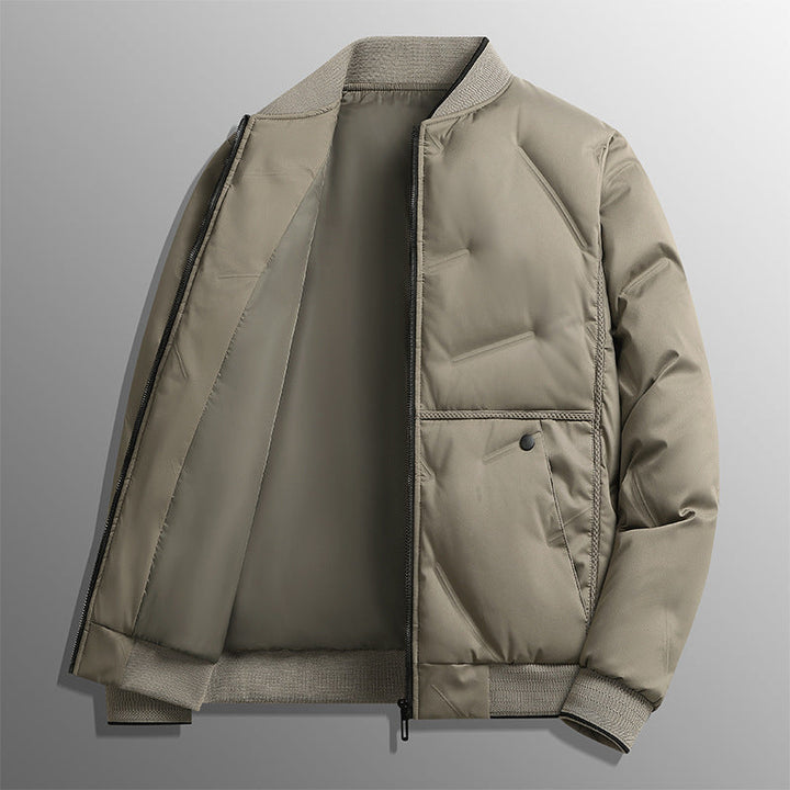 Herren Langarm Pufferjacke mit Taschen