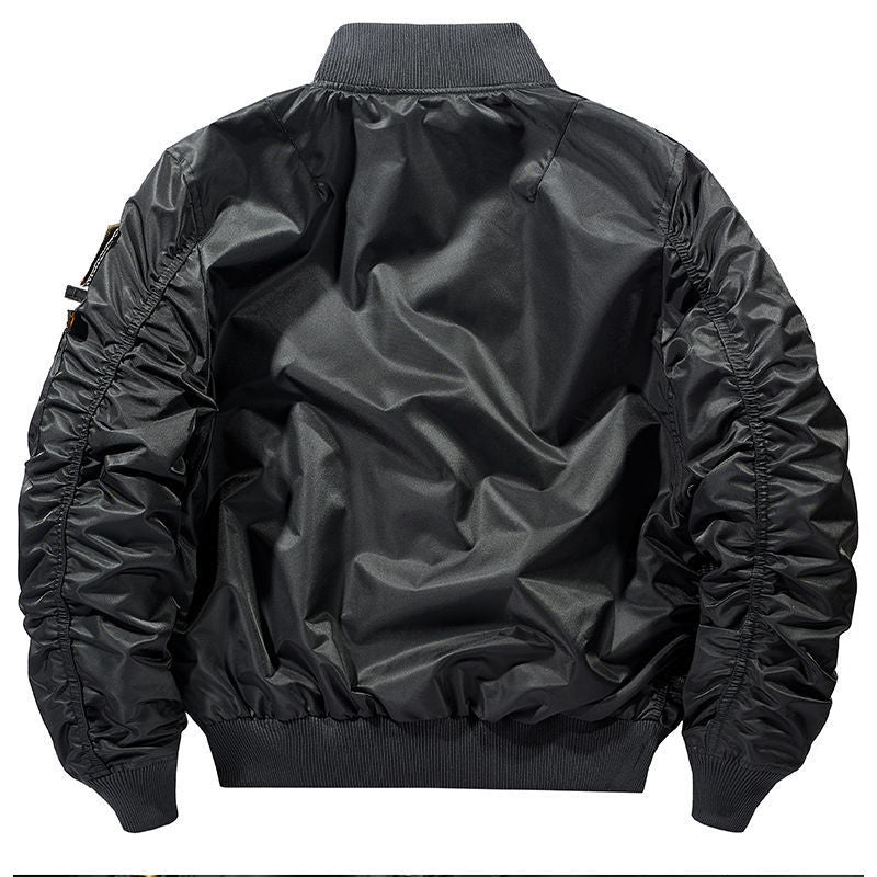 Herren Bomberjacke im Fliegerstil mit mehreren Taschen