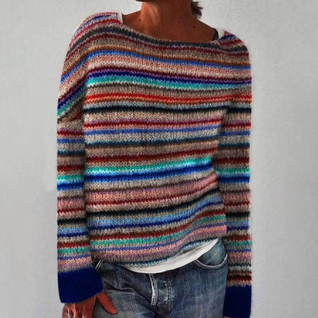 Ella™ - Gemütlicher Retro-Pullover