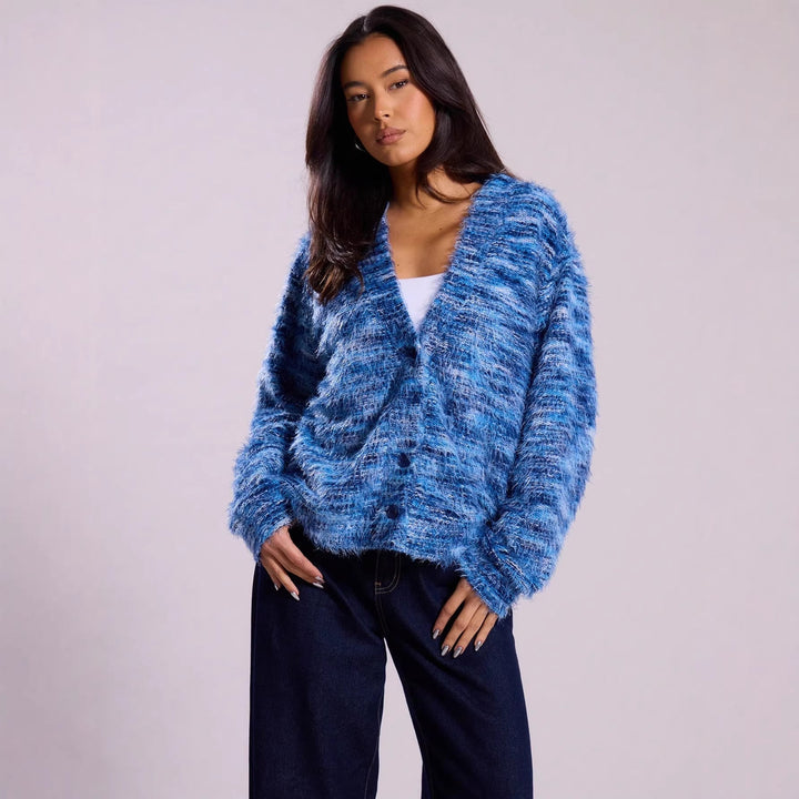 Damen Oversized Langarmpullover