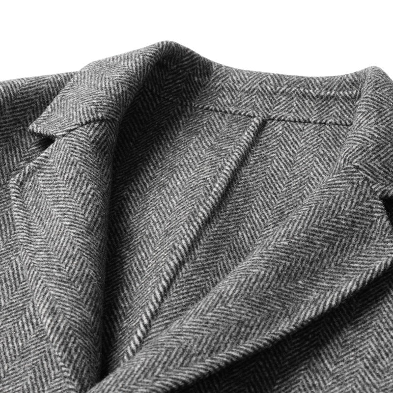 Herrenblazer mit Knöpfen und Taschen