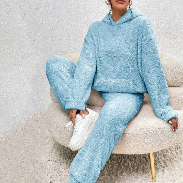 Sophia | Damen Loungeset mit übergroßem Hoodie und Jogginghose