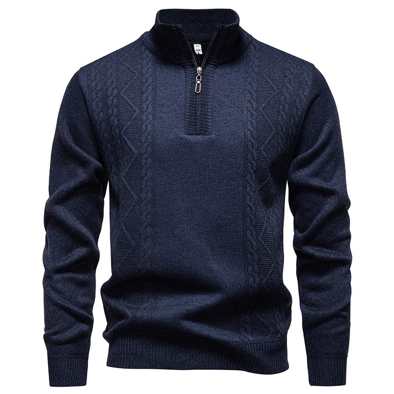 Herren Pullover mit Reißverschluss