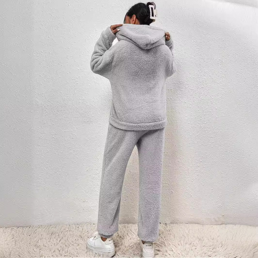 Sophia | Damen Loungeset mit übergroßem Hoodie und Jogginghose