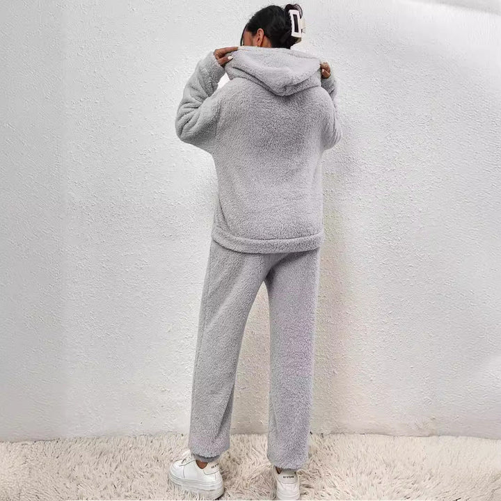 Sophia | Damen Loungeset mit übergroßem Hoodie und Jogginghose