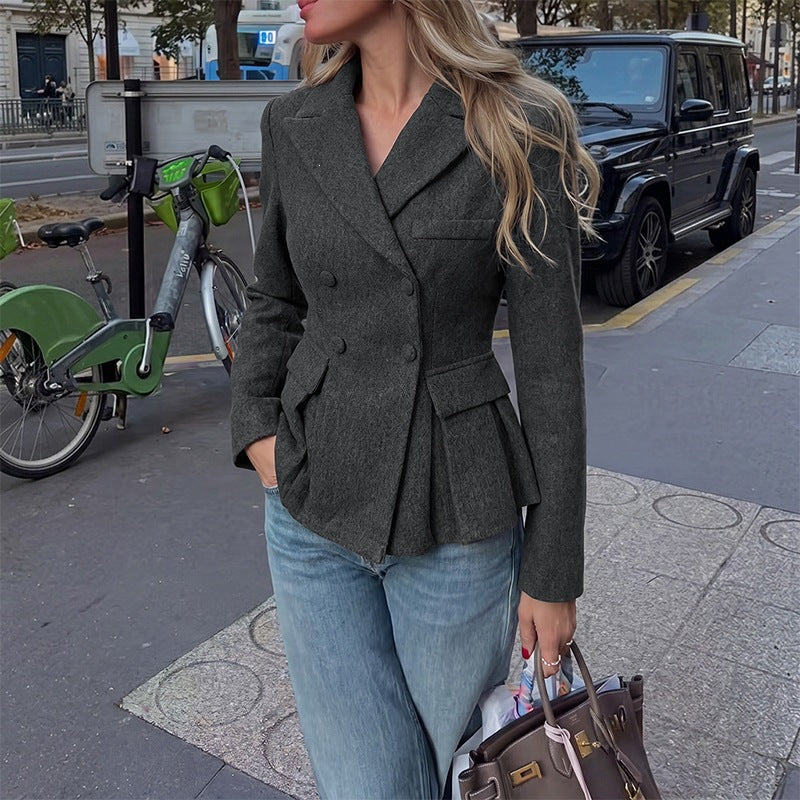 Clara | Blazer da donna a maniche lunghe con tasche