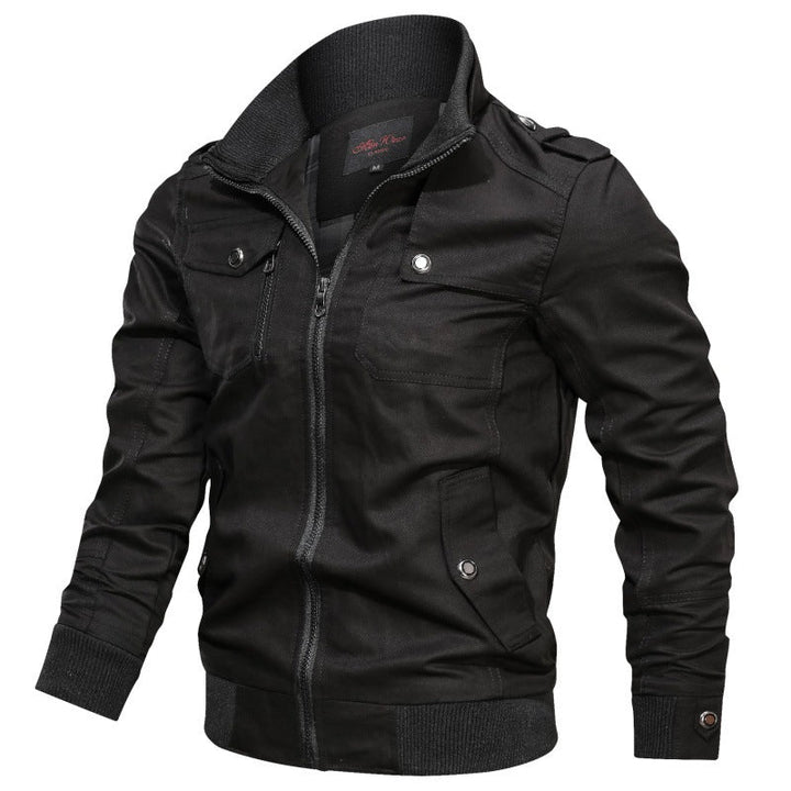 Herren Langarm-Jacke mit Taschen