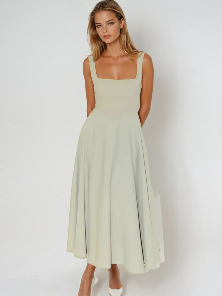 Scarlett™ - Klassisches Midi-Kleid