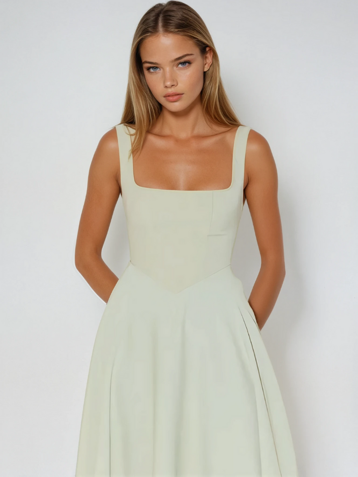 Scarlett™ - Klassisches Midi-Kleid