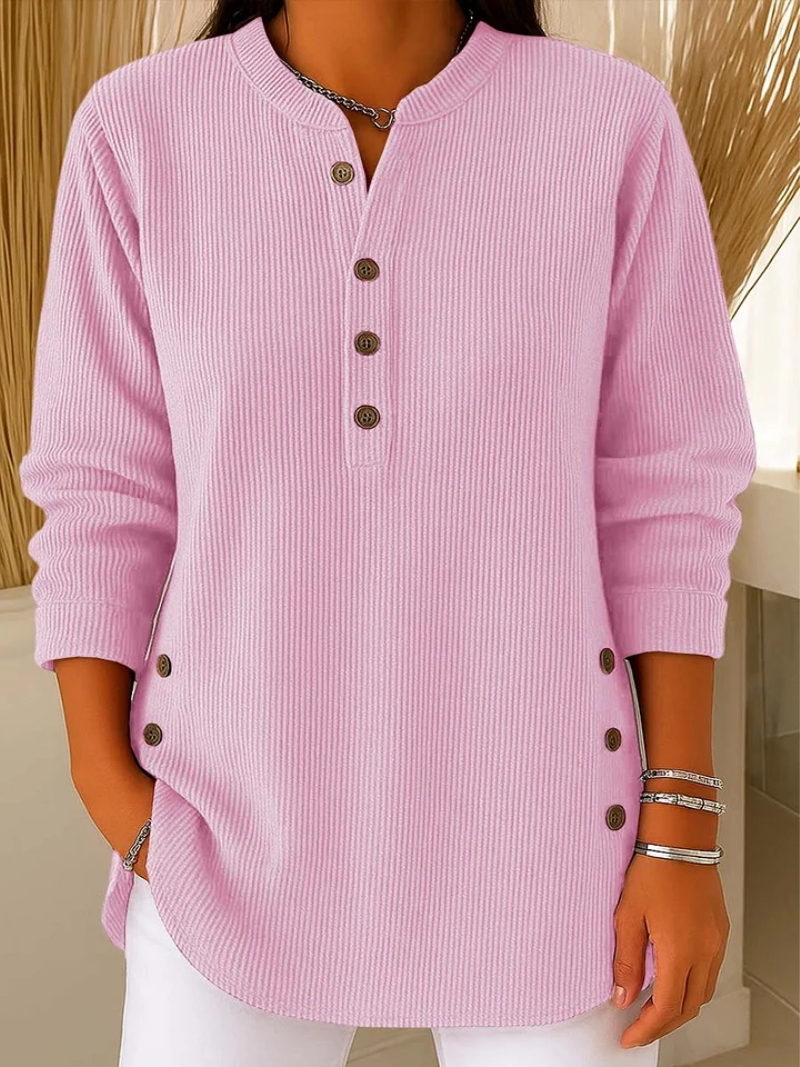 Livia – Pullover mit eleganten Knopfakzenten
