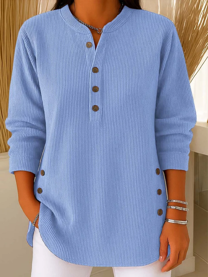 Livia – Pullover mit eleganten Knopfakzenten