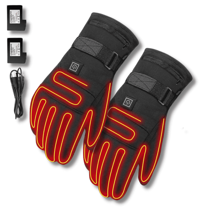 Wasserdichte beheizte Handschuhe mit Touchscreen