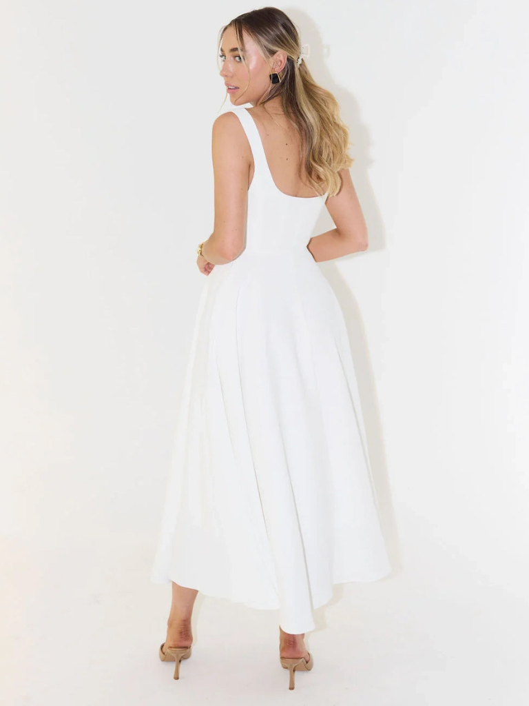 Scarlett™ - Klassisches Midi-Kleid