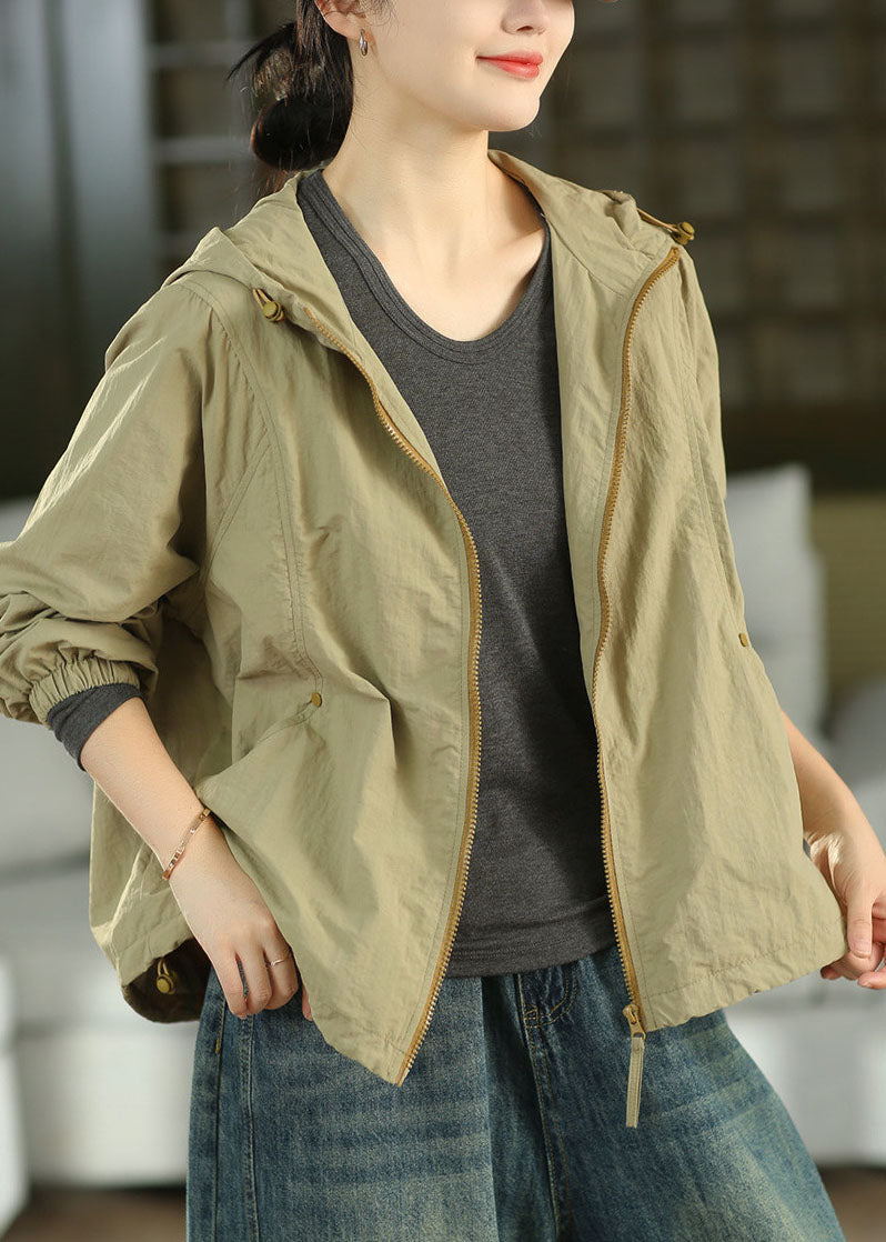 Damen Kapuzenjacke mit Kordelzug und Taschen