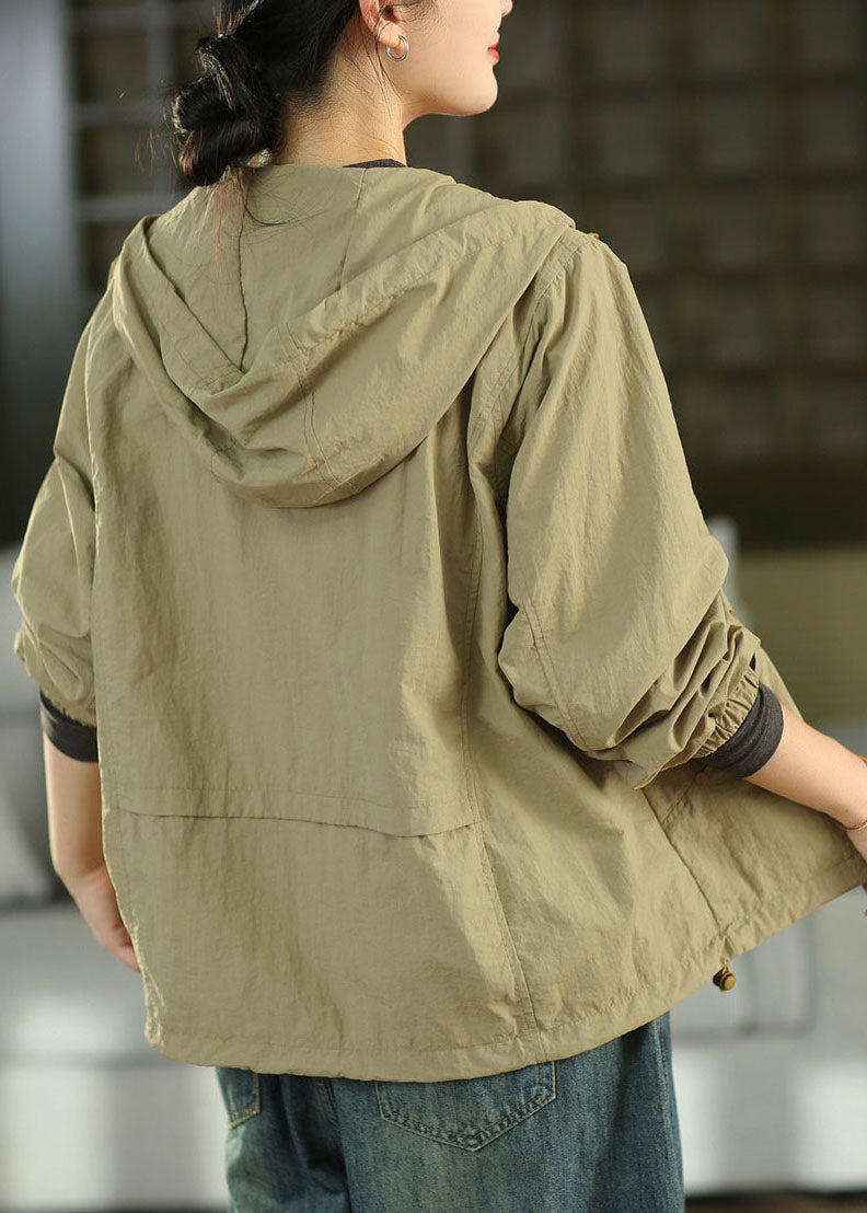 Damen Kapuzenjacke mit Kordelzug und Taschen