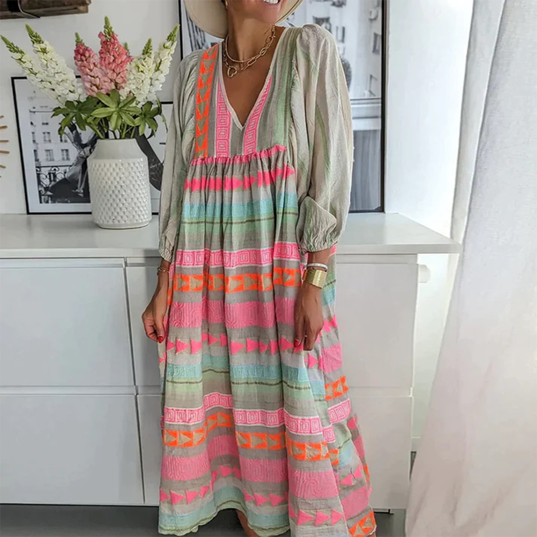 Sabrina™ - Bequemes Boho-Kleid