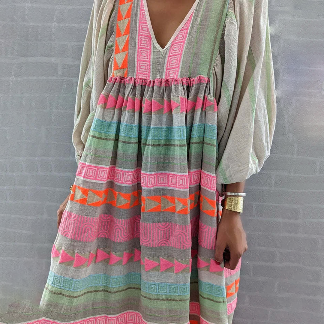 Sabrina™ - Bequemes Boho-Kleid