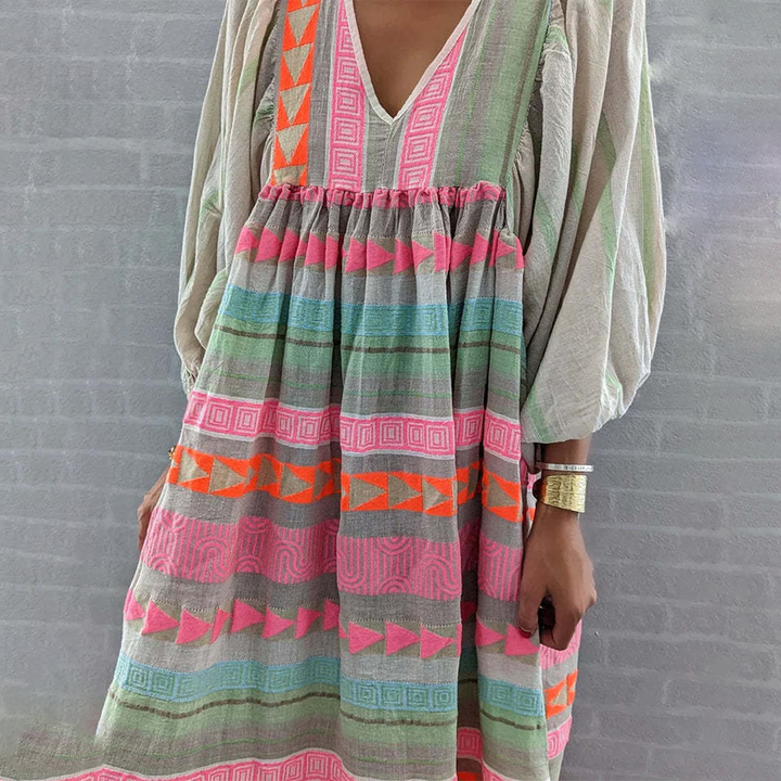 Sabrina™ - Bequemes Boho-Kleid