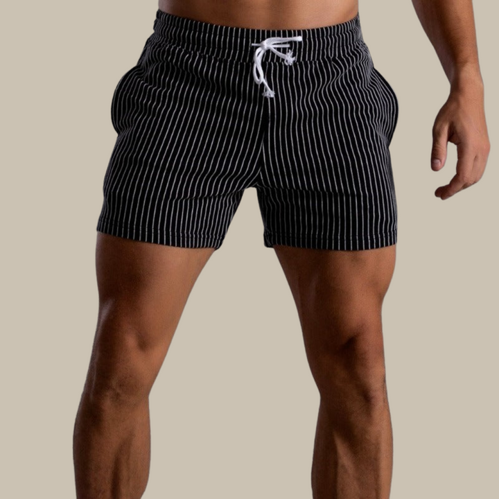 Orion - Gestreifte Shorts
