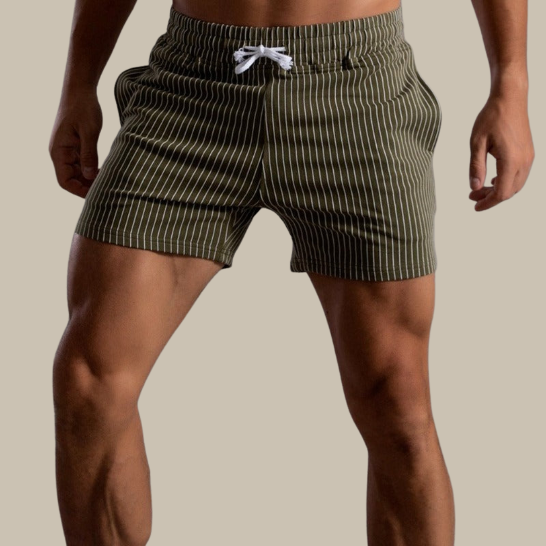 Orion - Gestreifte Shorts