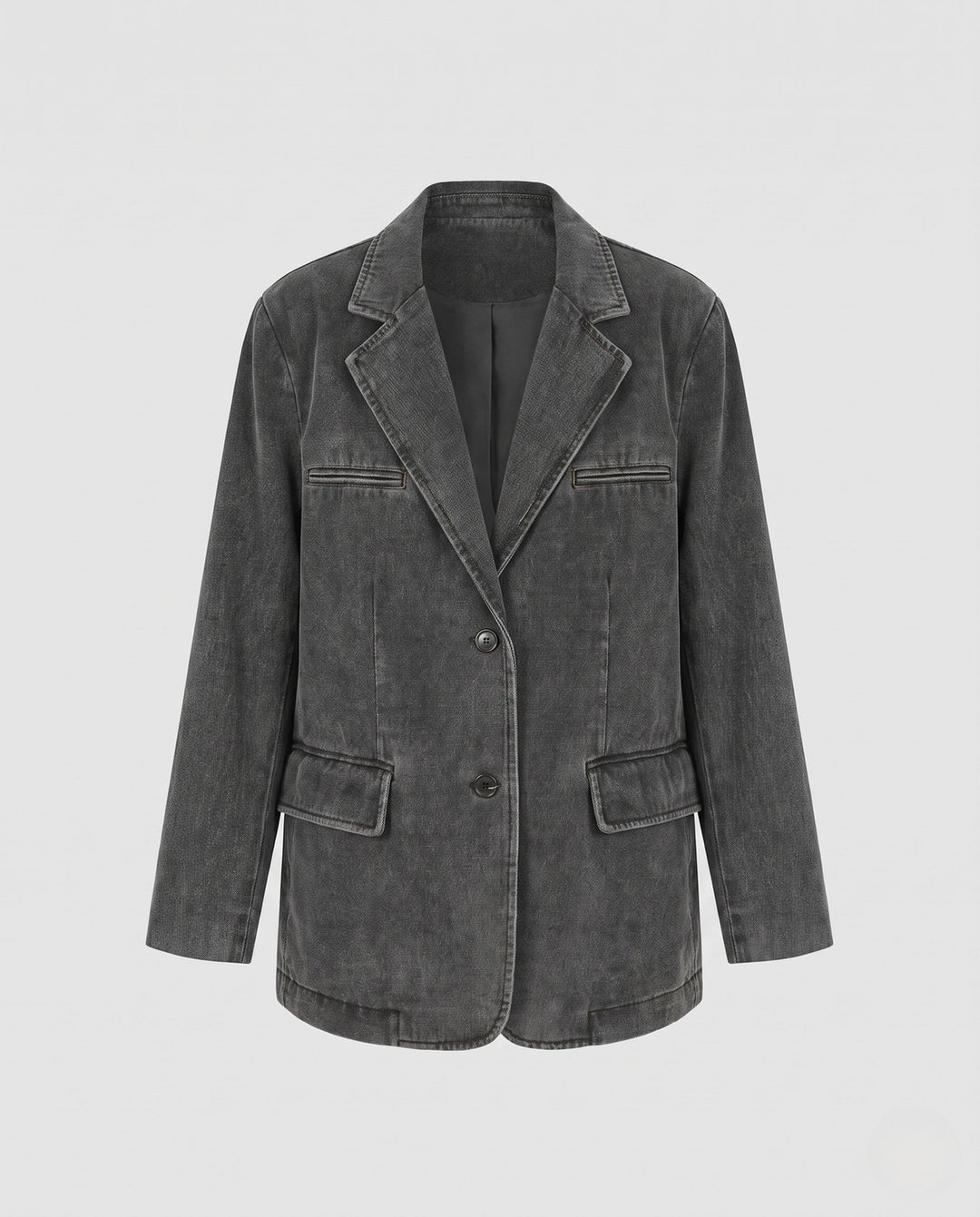 Damen Blazer mit Taschen und Reverskragen