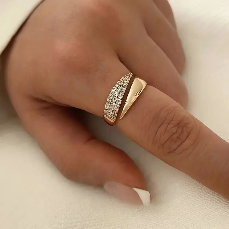 Eleganter Nova Goldring