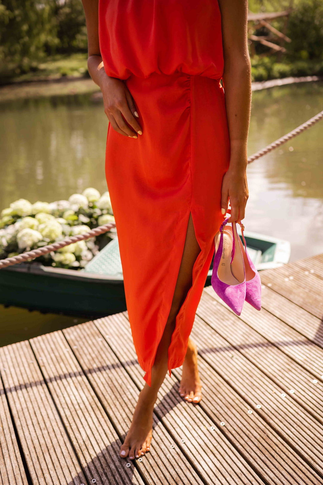 Leonie™ - Sommer Midi Kleid