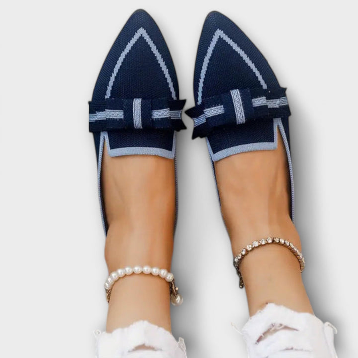 Knotendes Design Flache Schuhe für Frauen