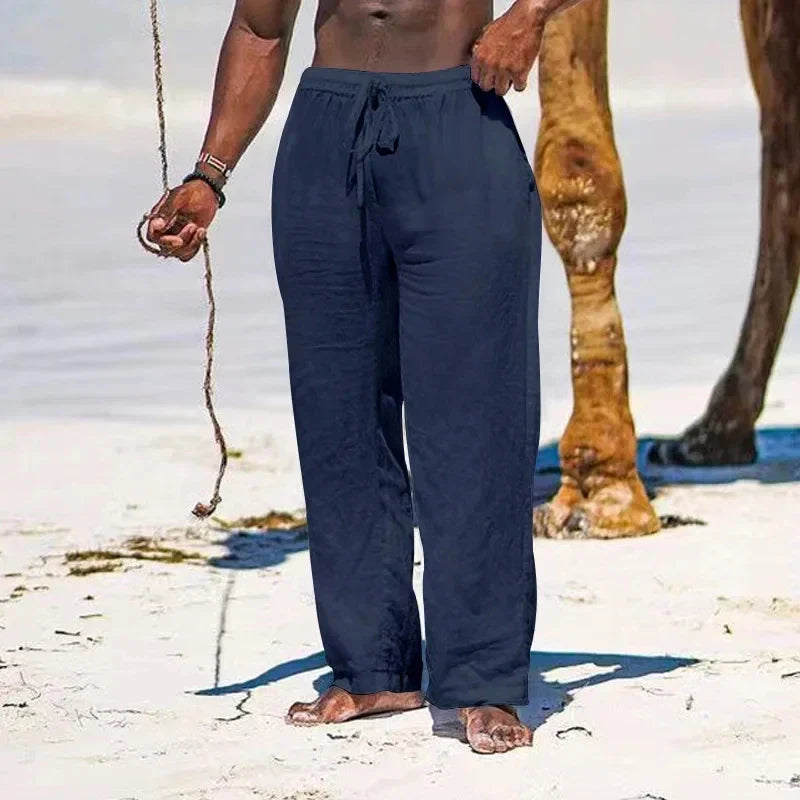 Jamal - Küsten-Leinenhosen