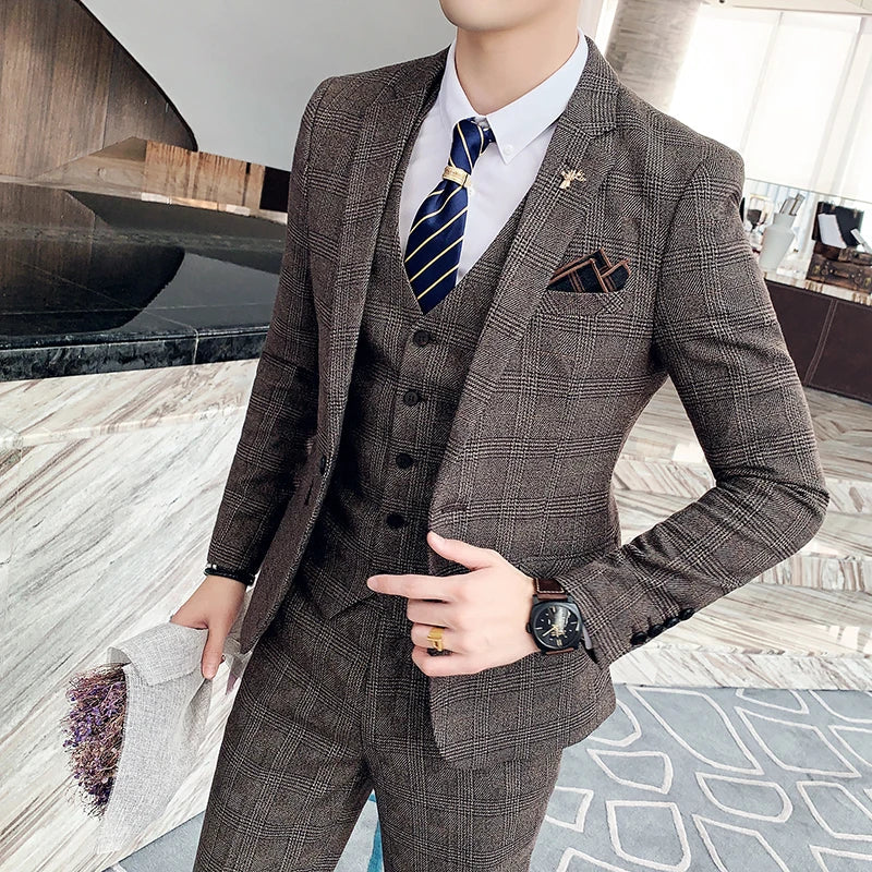 Grant™ | Chic Dreiteiliger Anzug