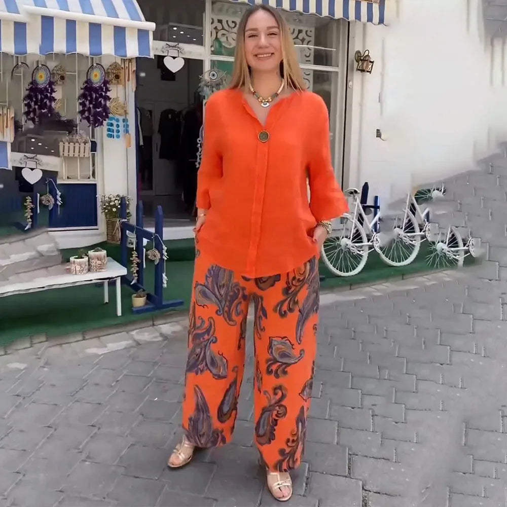 Flavia - Elegantes Boho-Set