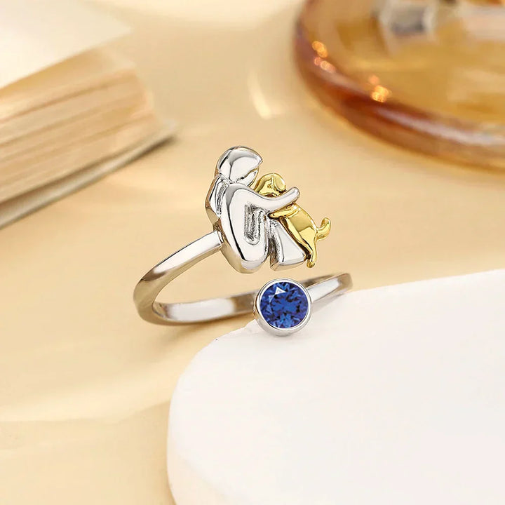 Rose™ - Ring mit Hundemotiv