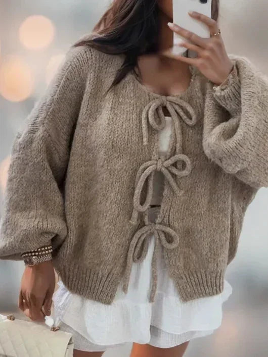 Elira | Damen Langarm-Cardigan