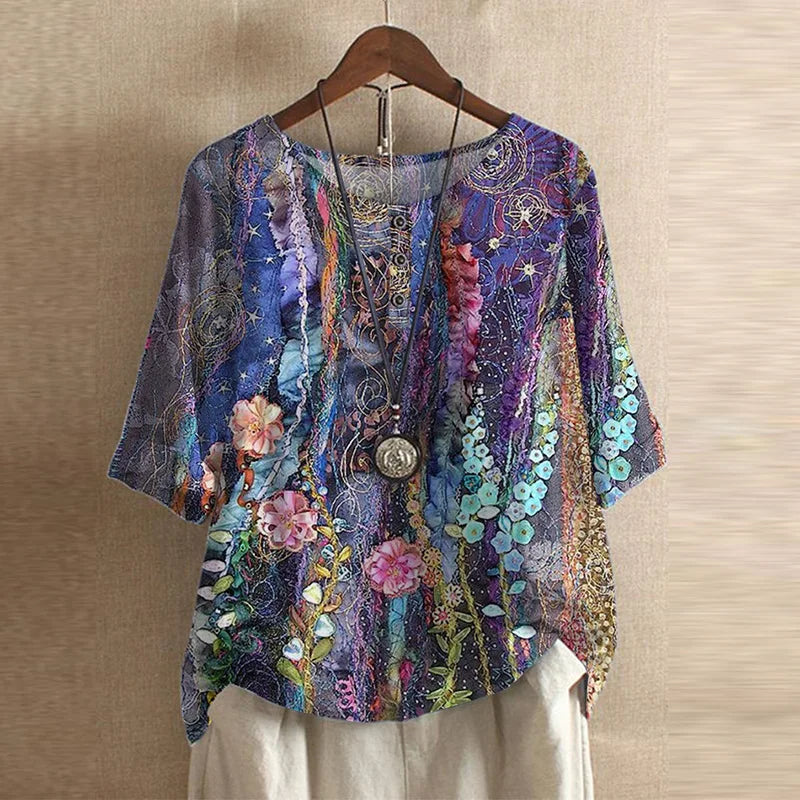 Anya™ | Retro-inspirierte Bluse