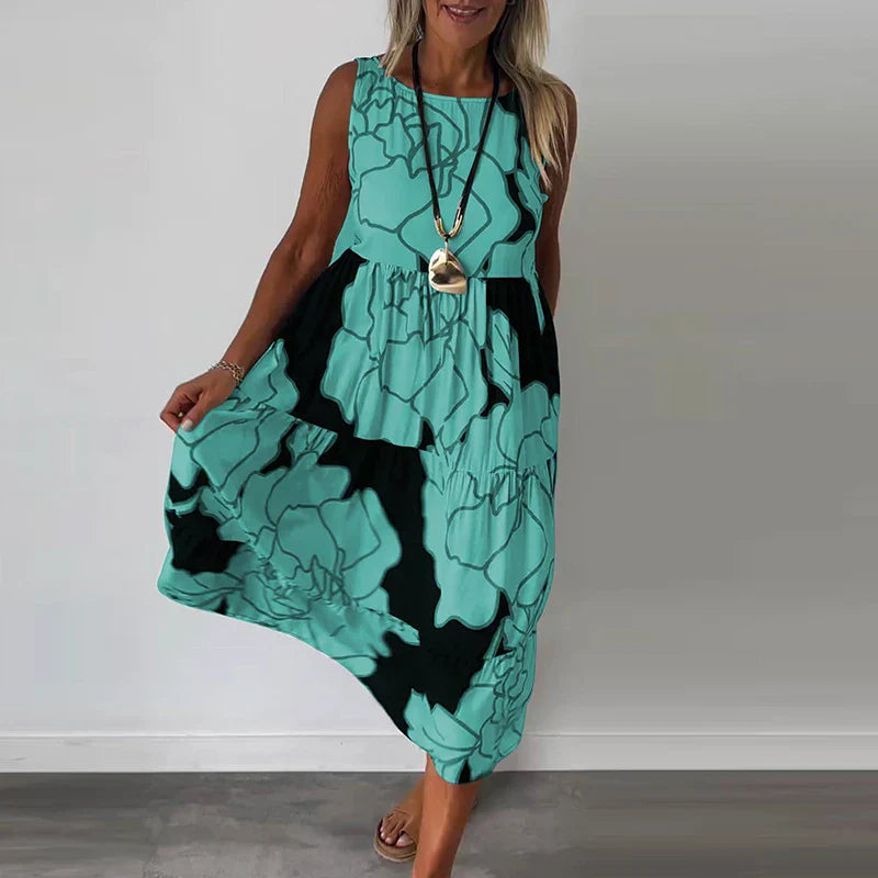 CAITLYN™ - Ärmelloses Maxikleid
