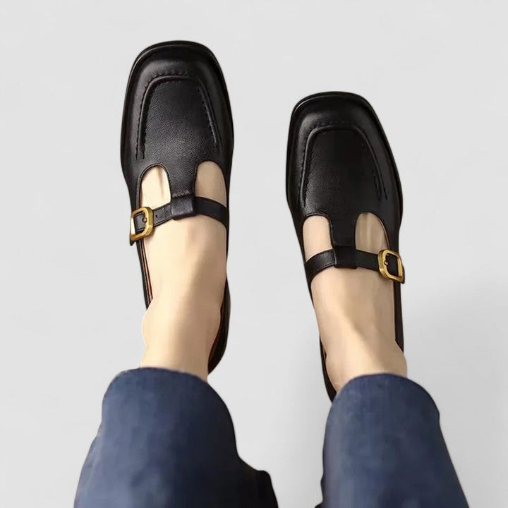 Kyrahnae | Orthopädische T-Strap Mary Jane Schuhe