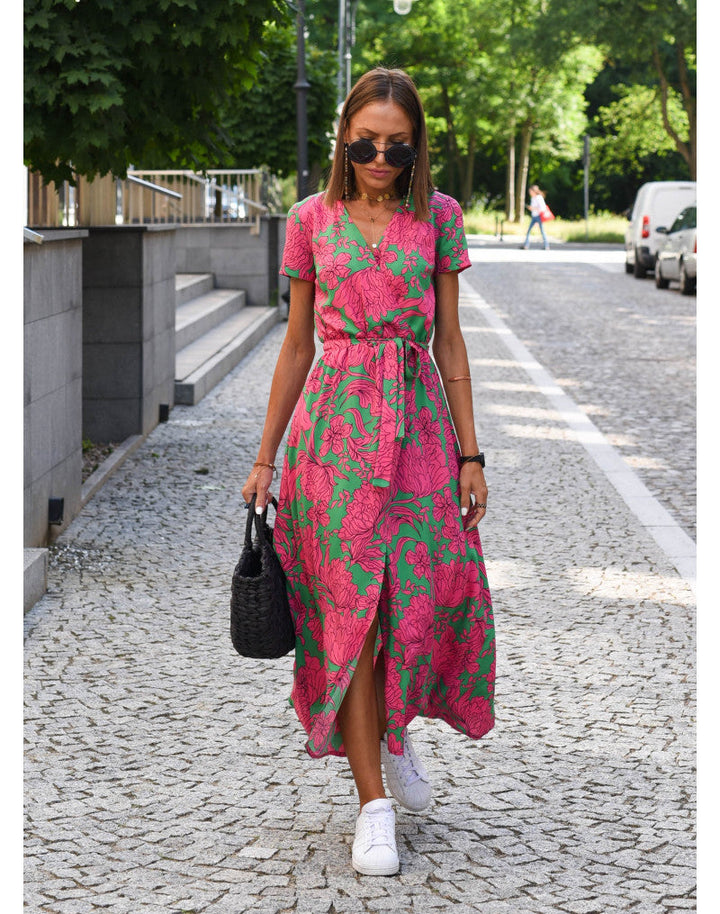 Leanne - Elegantes Kleid mit Bauchbedeckung